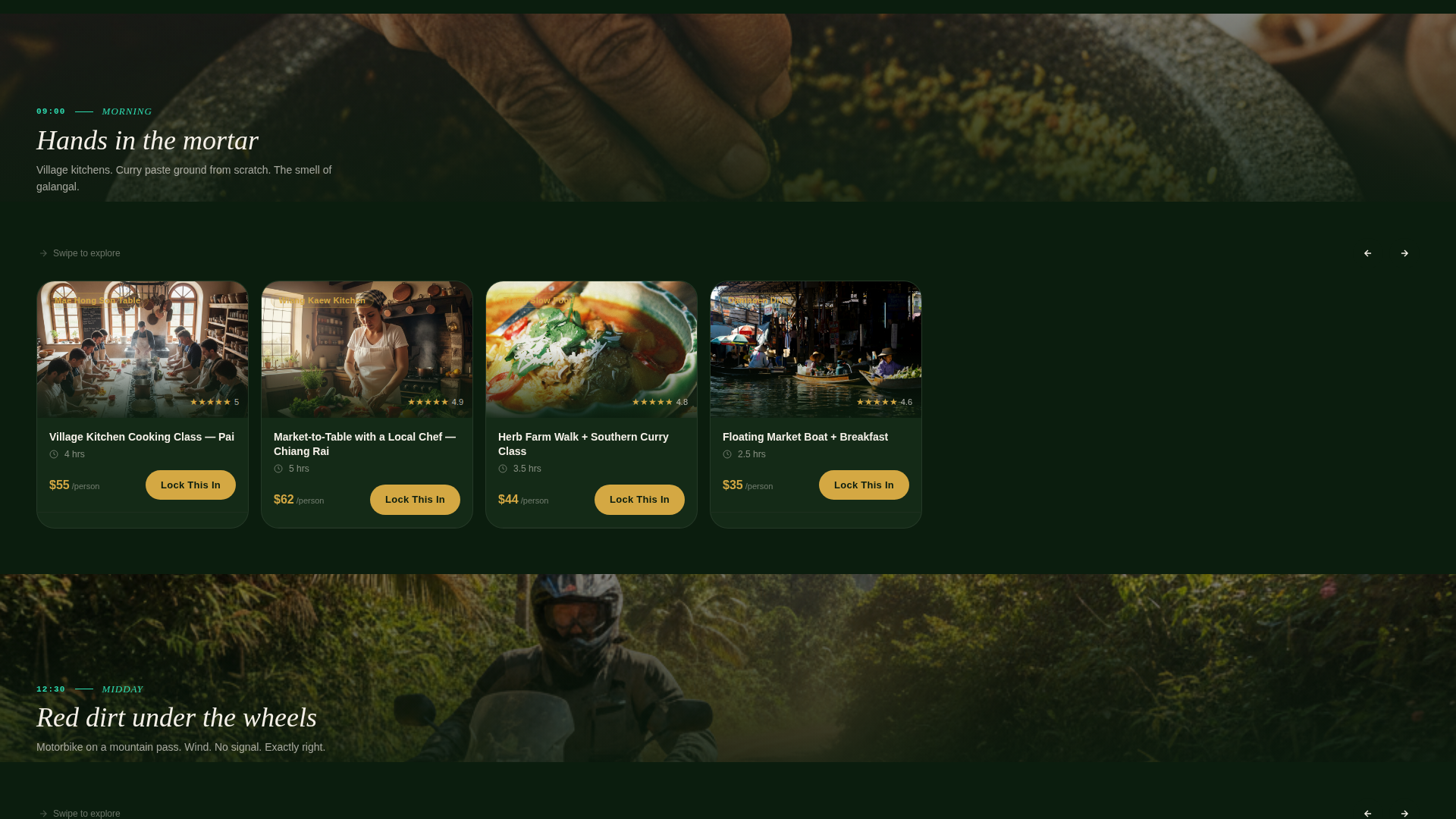 Thailand Travel Professional Website Template