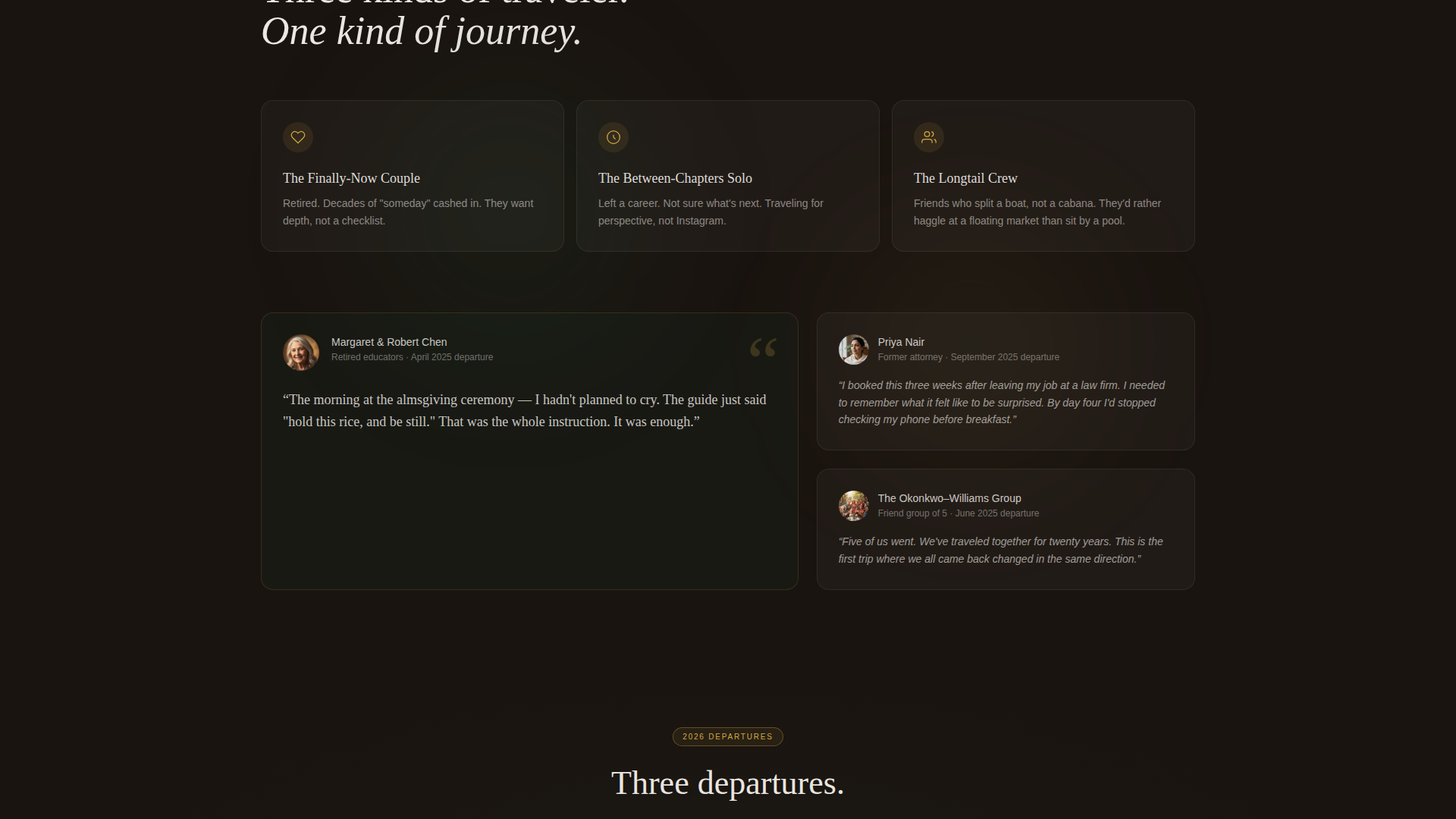Thailand Travel Booking Website Template