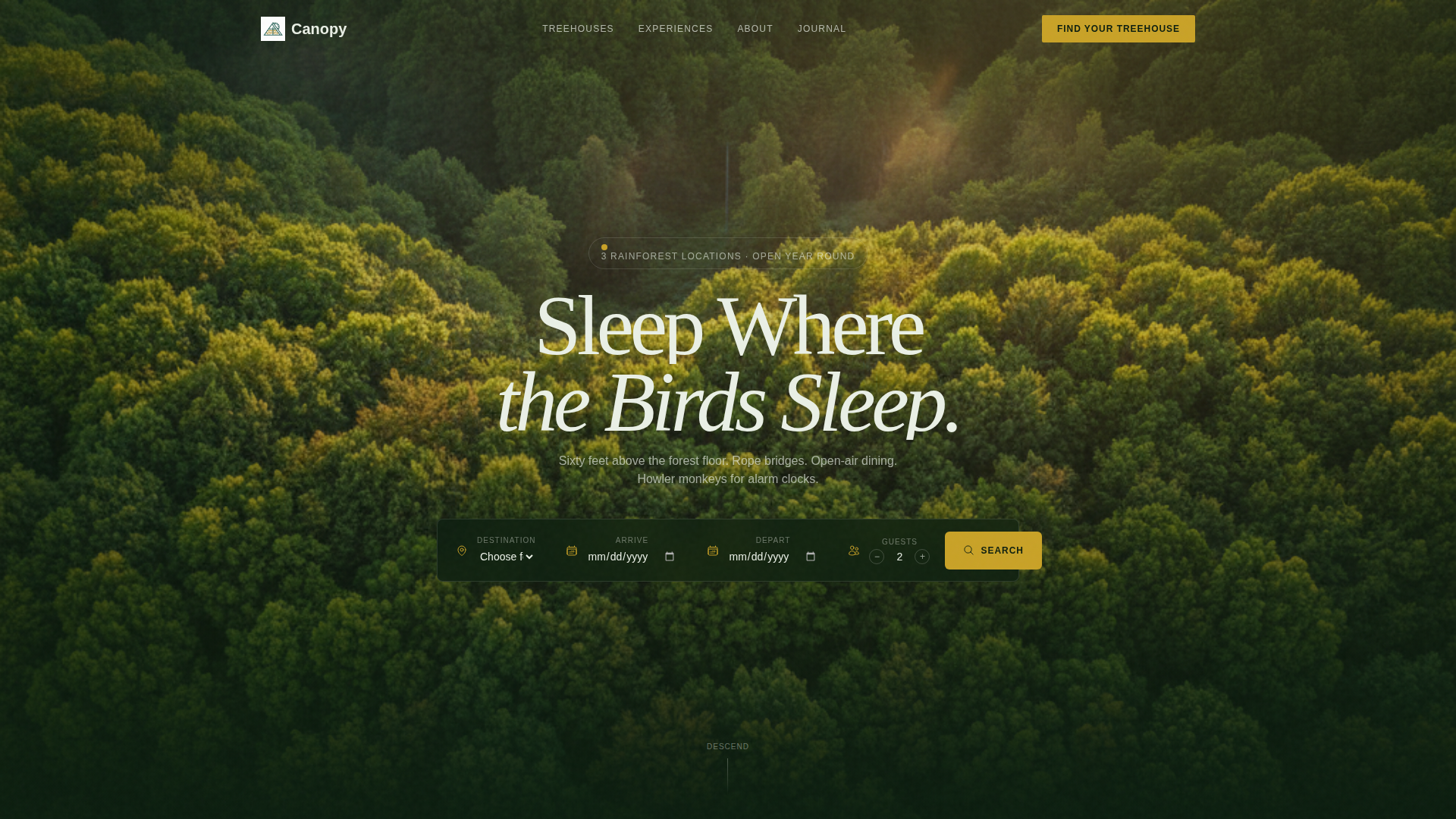 Hotel & Resort Advanced Booking Website Template