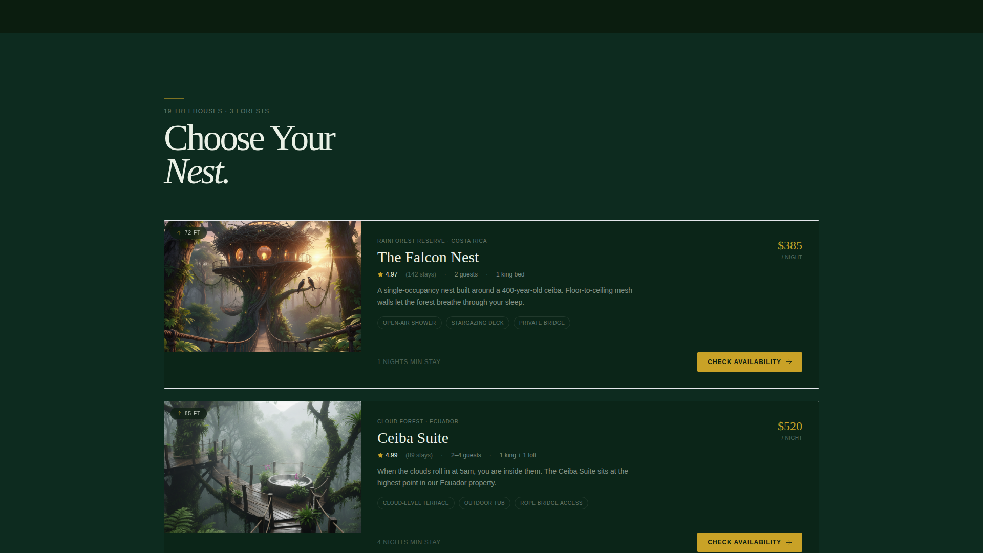 Hotel & Resort Advanced Booking Website Template