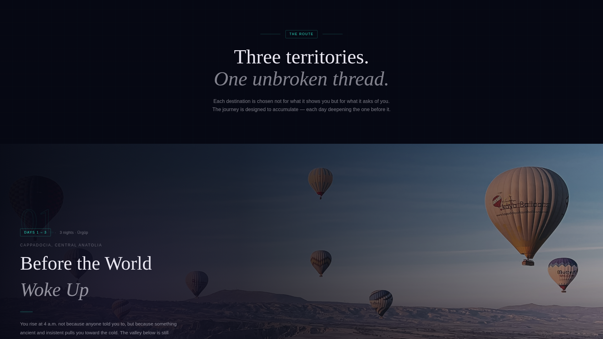 Turkey Travel Blog Website Template