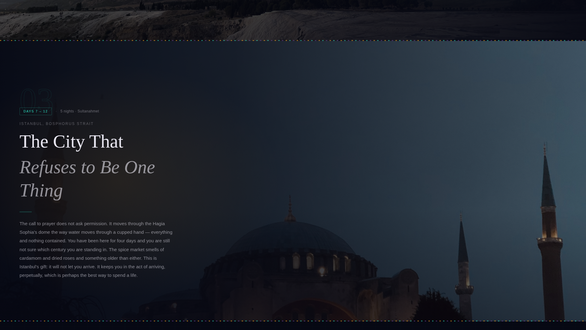 Turkey Travel Blog Website Template