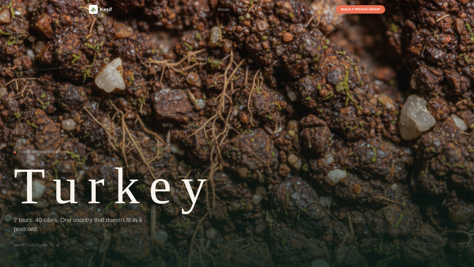 Turkey Travel Booking Website Template
