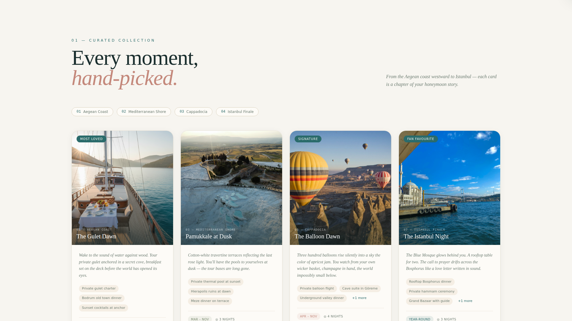 Turkey Travel Specialist Booking Website Template