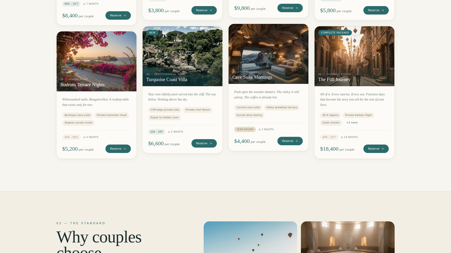 Turkey Travel Specialist Booking Website Template