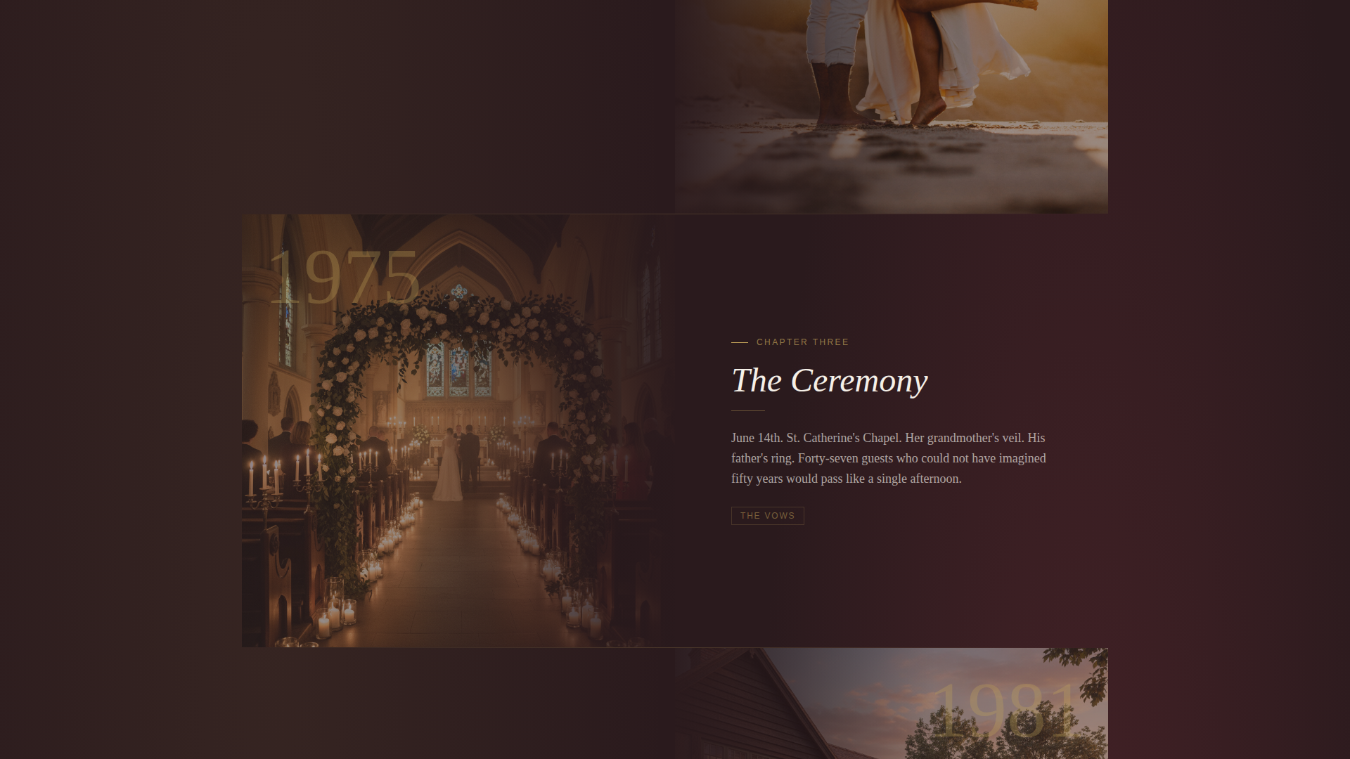 Anniversary Event Professional Website Template