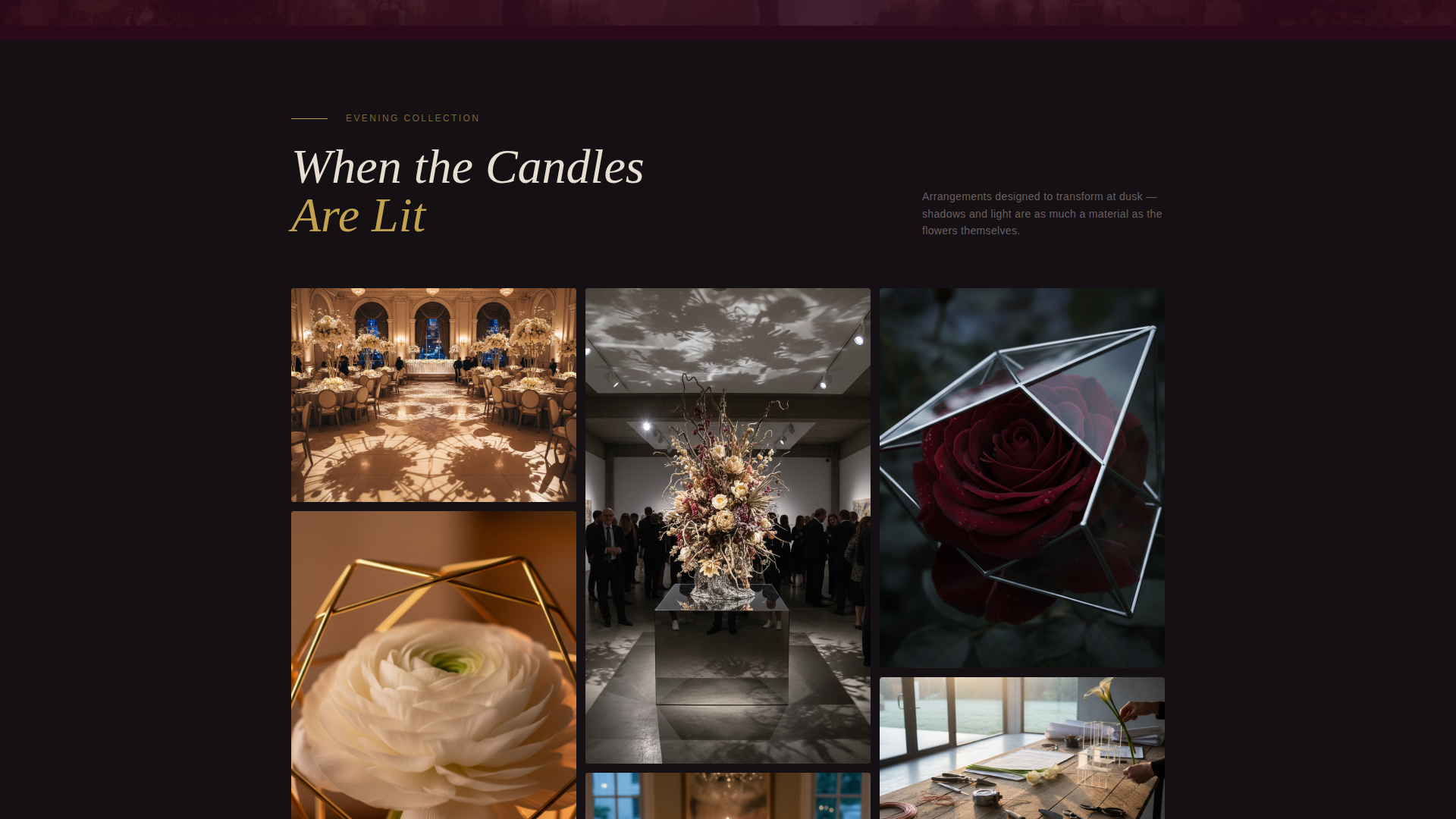 Art Deco Wedding Specialist Professional Website Template