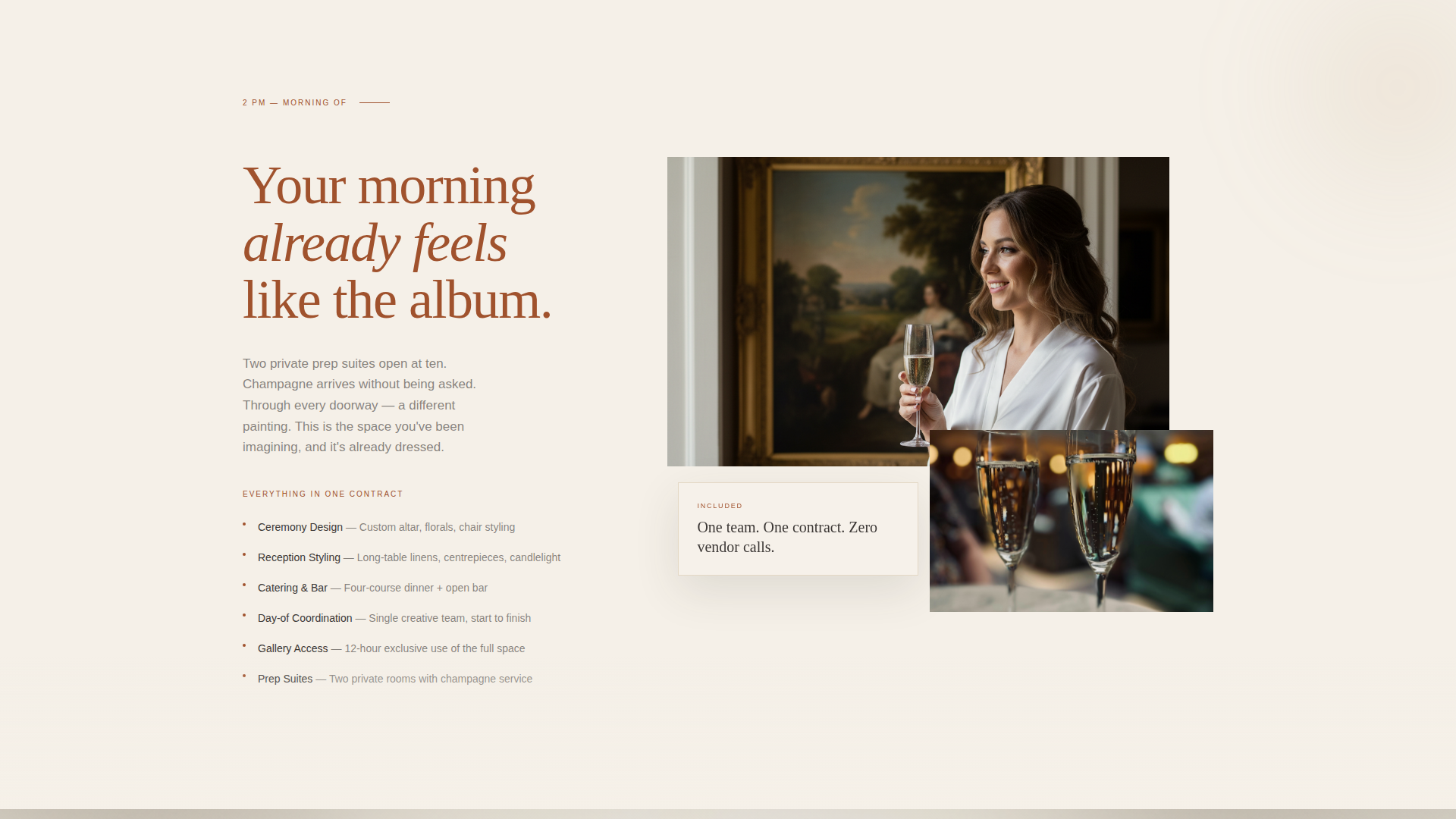 Wedding Venue Booking Website Template