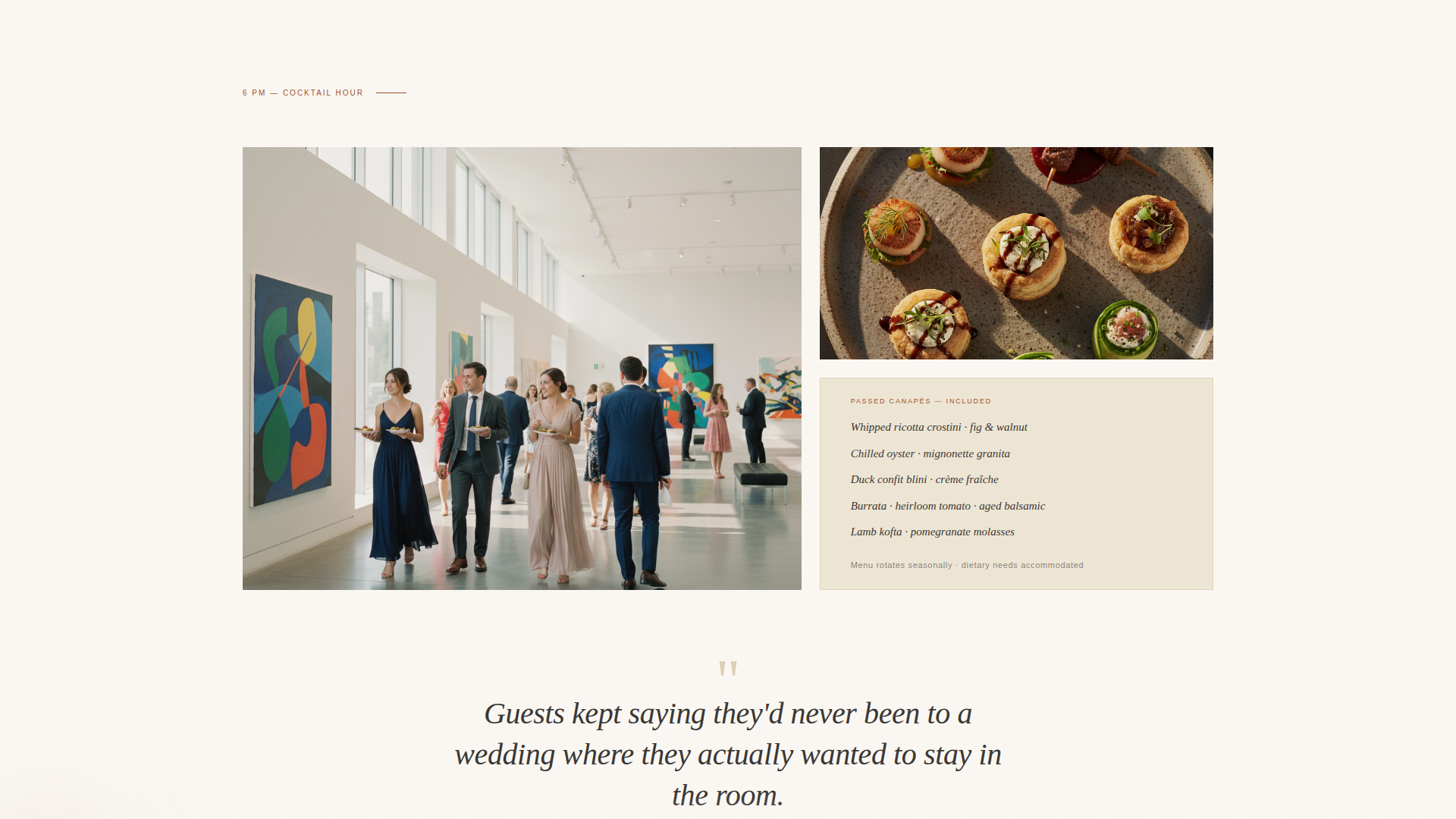 Wedding Venue Booking Website Template