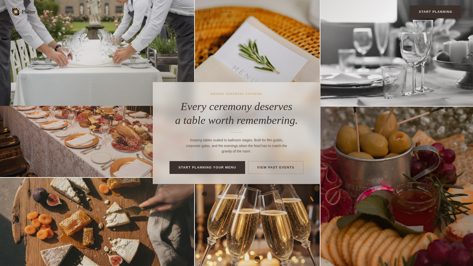 Awards Ceremony Event Professional Website Template