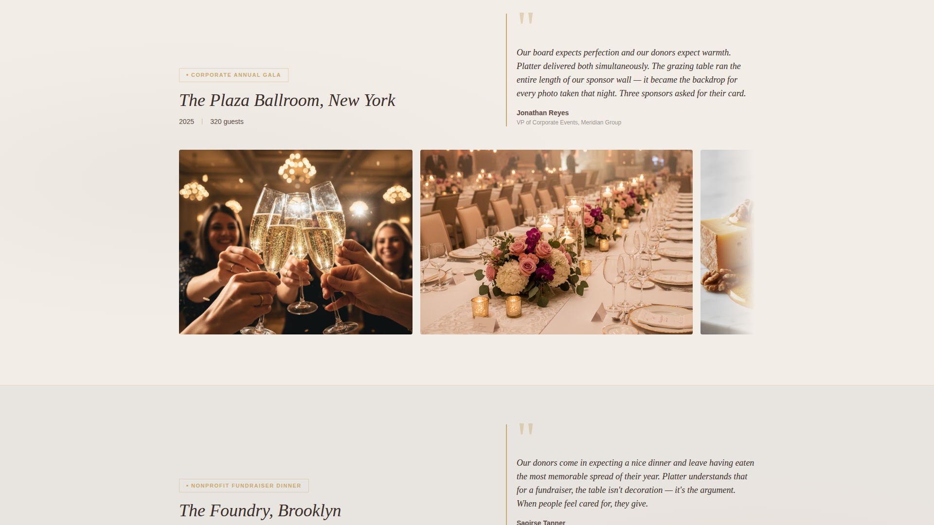 Awards Ceremony Event Professional Website Template