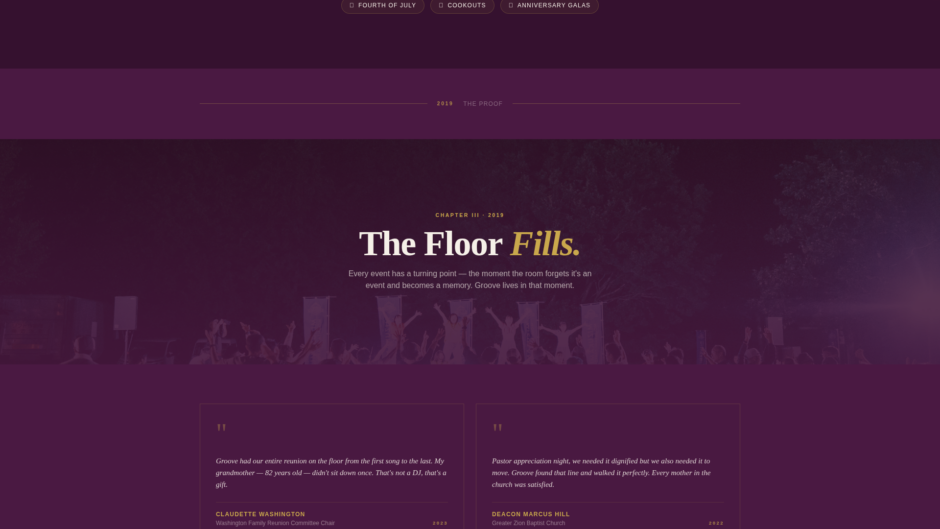Community Event Booking Website Template