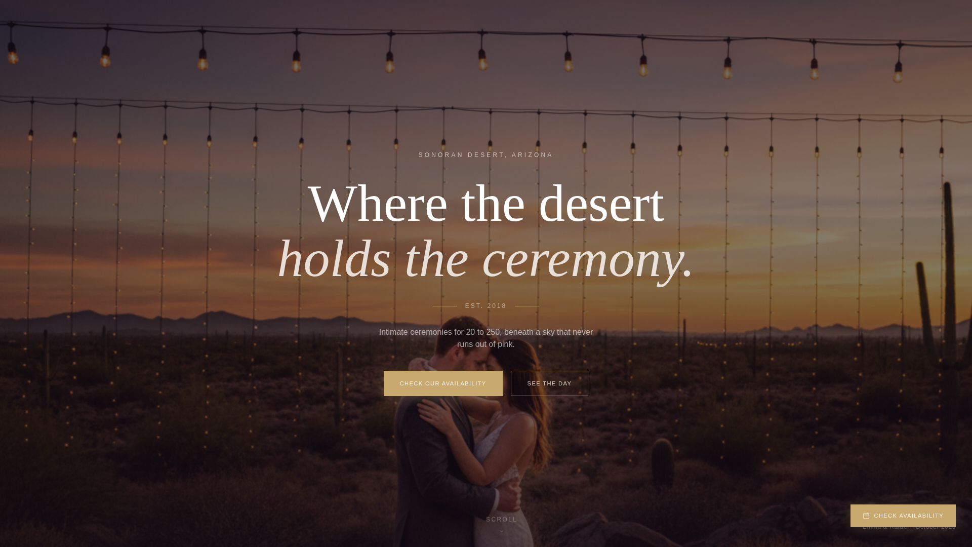 Wedding Venue Premium Professional Website Template