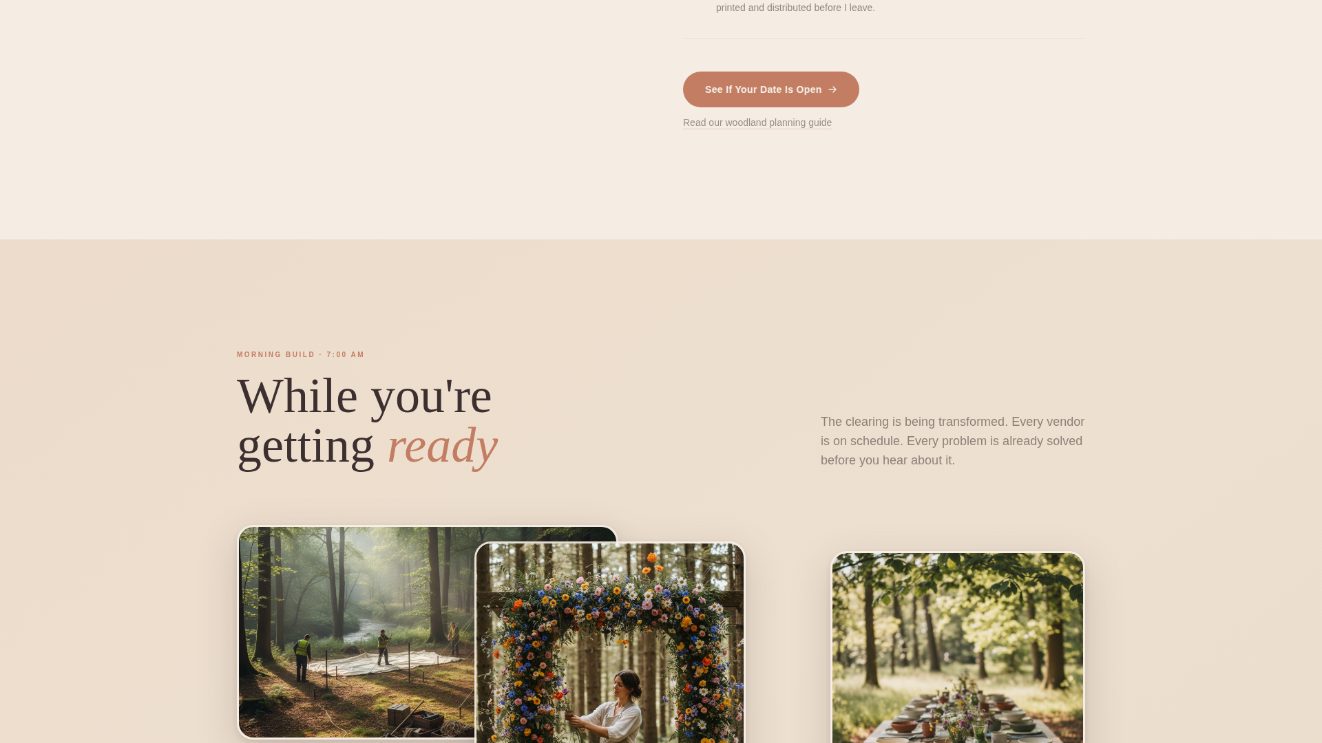 Wedding Venue Expert Booking Website Template