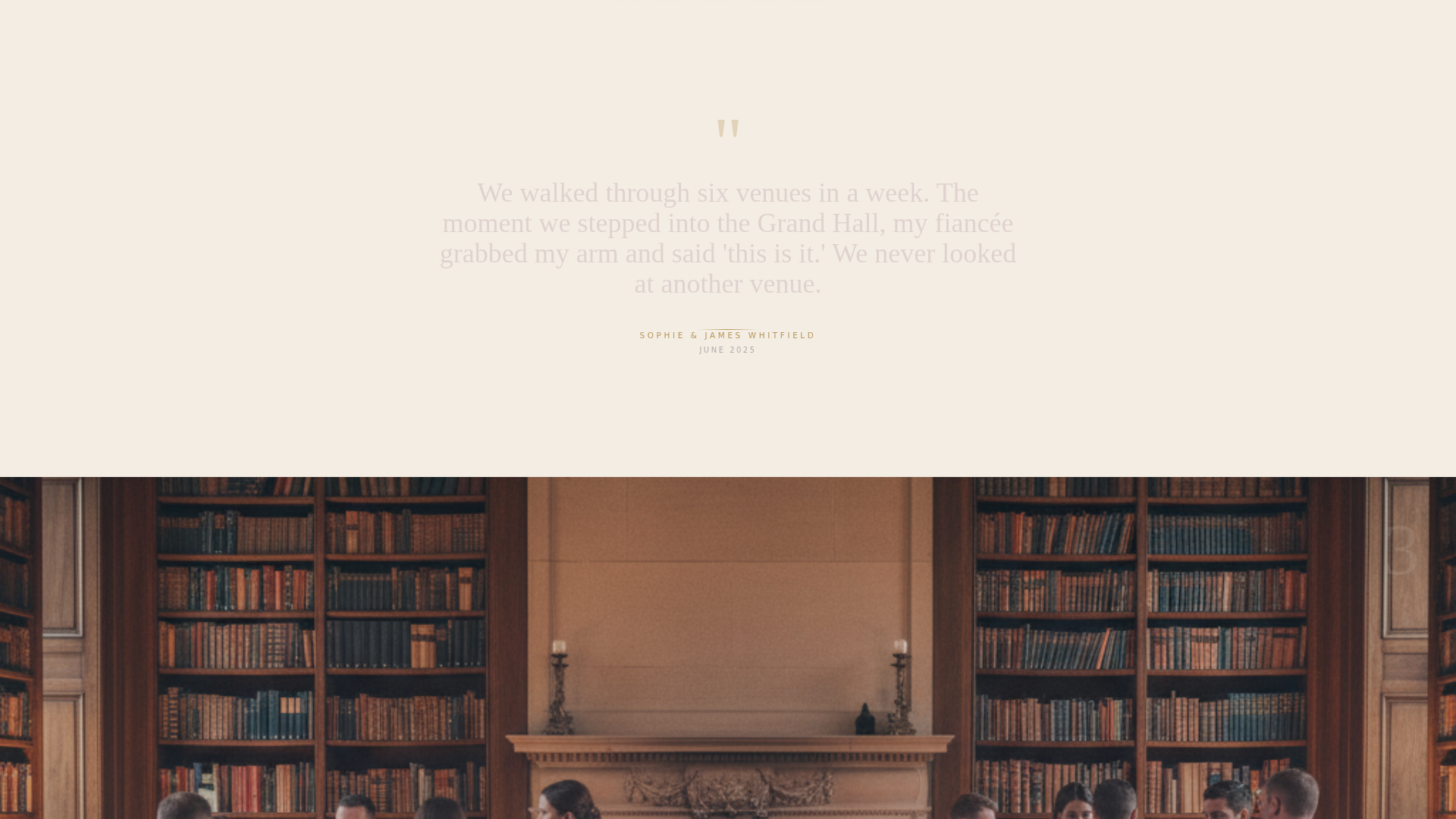 Wedding Venue Certified Booking Website Template