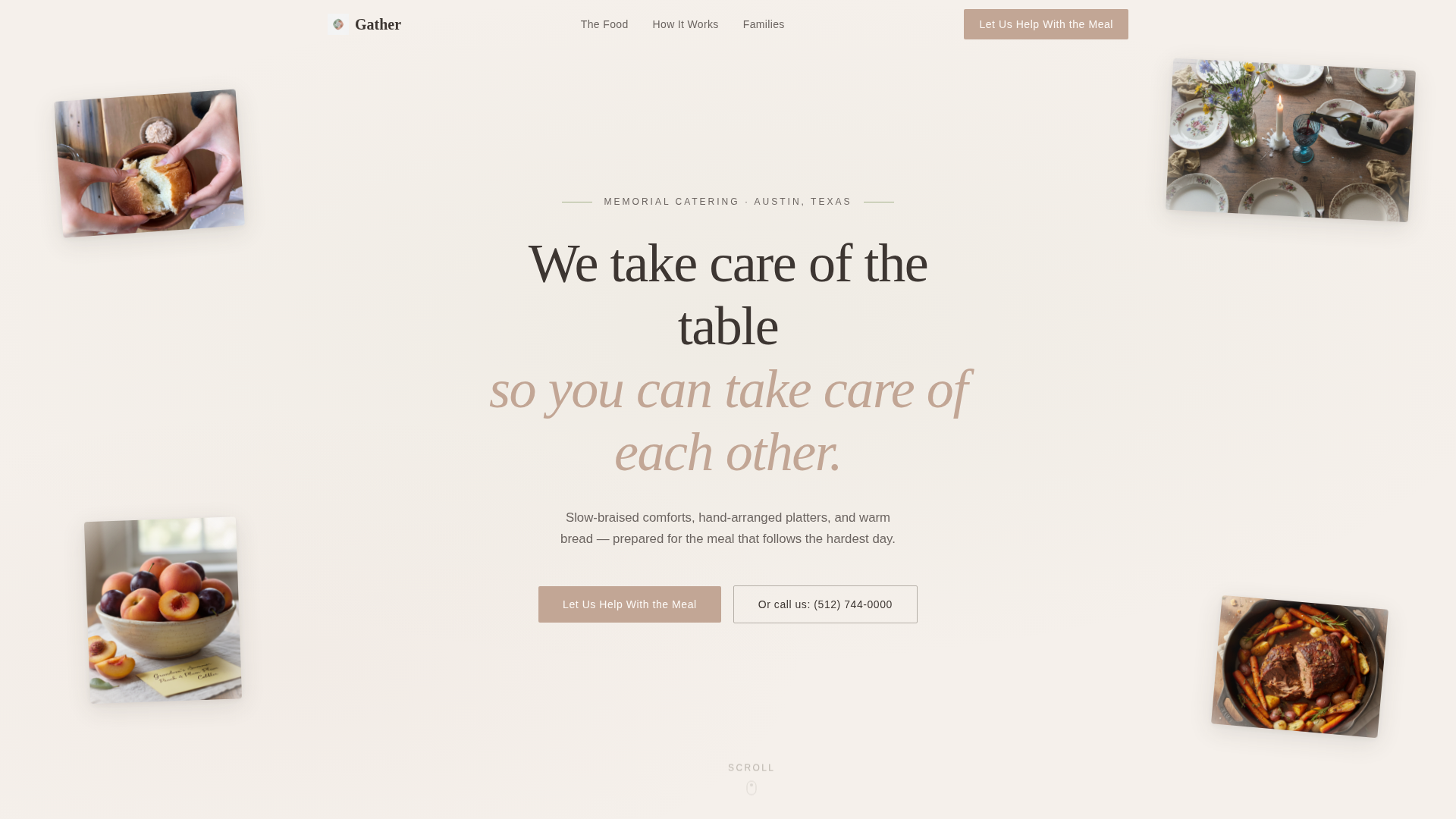 Memorial Event Booking Website Template