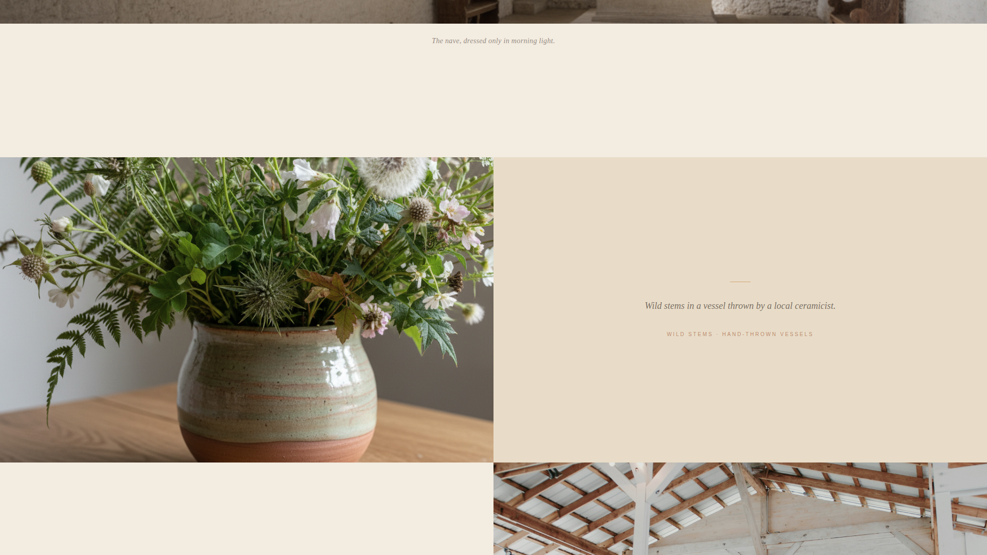 Minimalist Wedding Specialist Booking Website Template