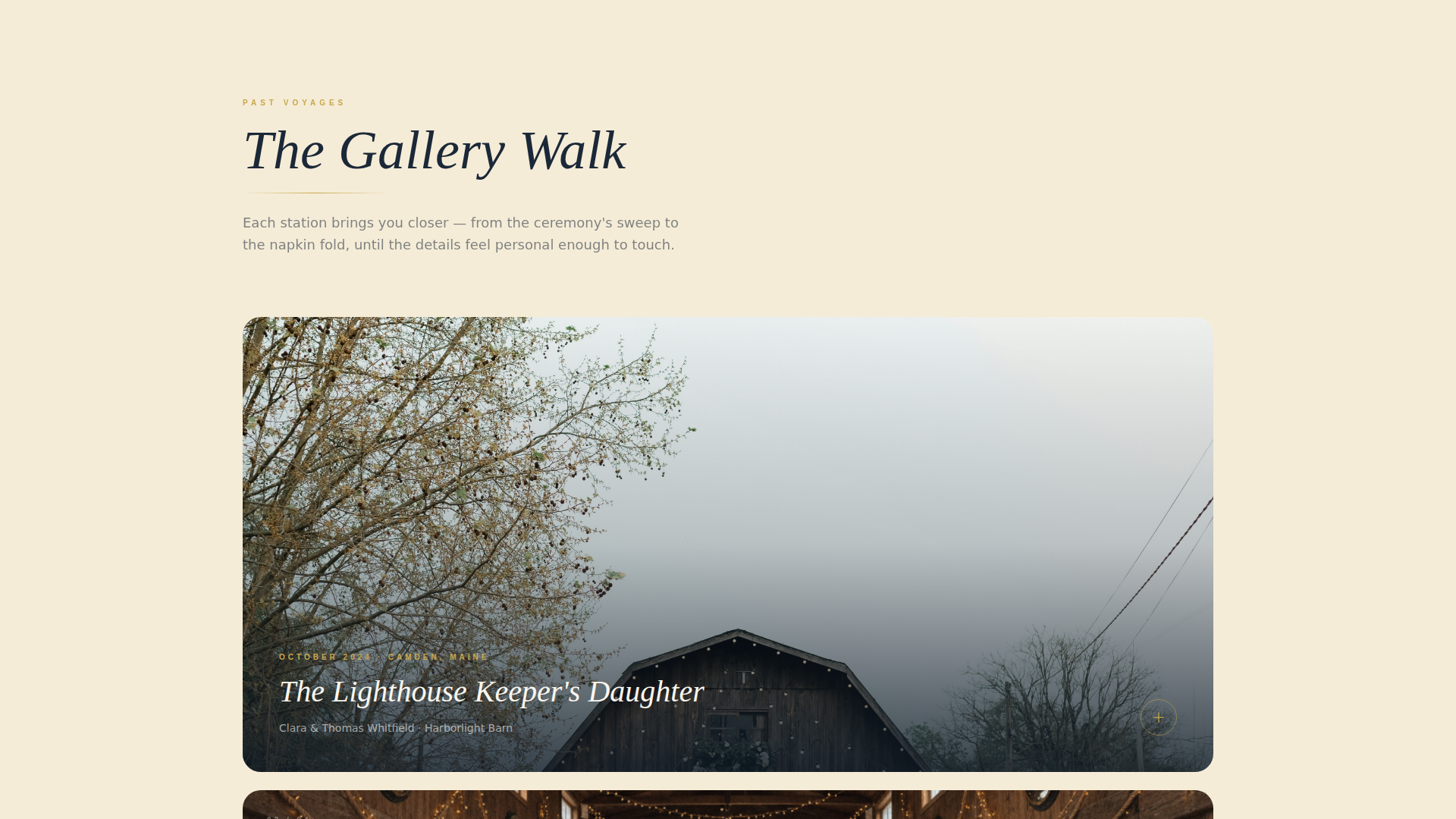Nautical Wedding Professional Website Template