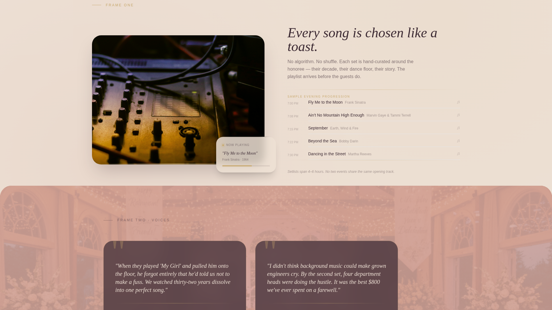 Retirement Event Professional Website Template