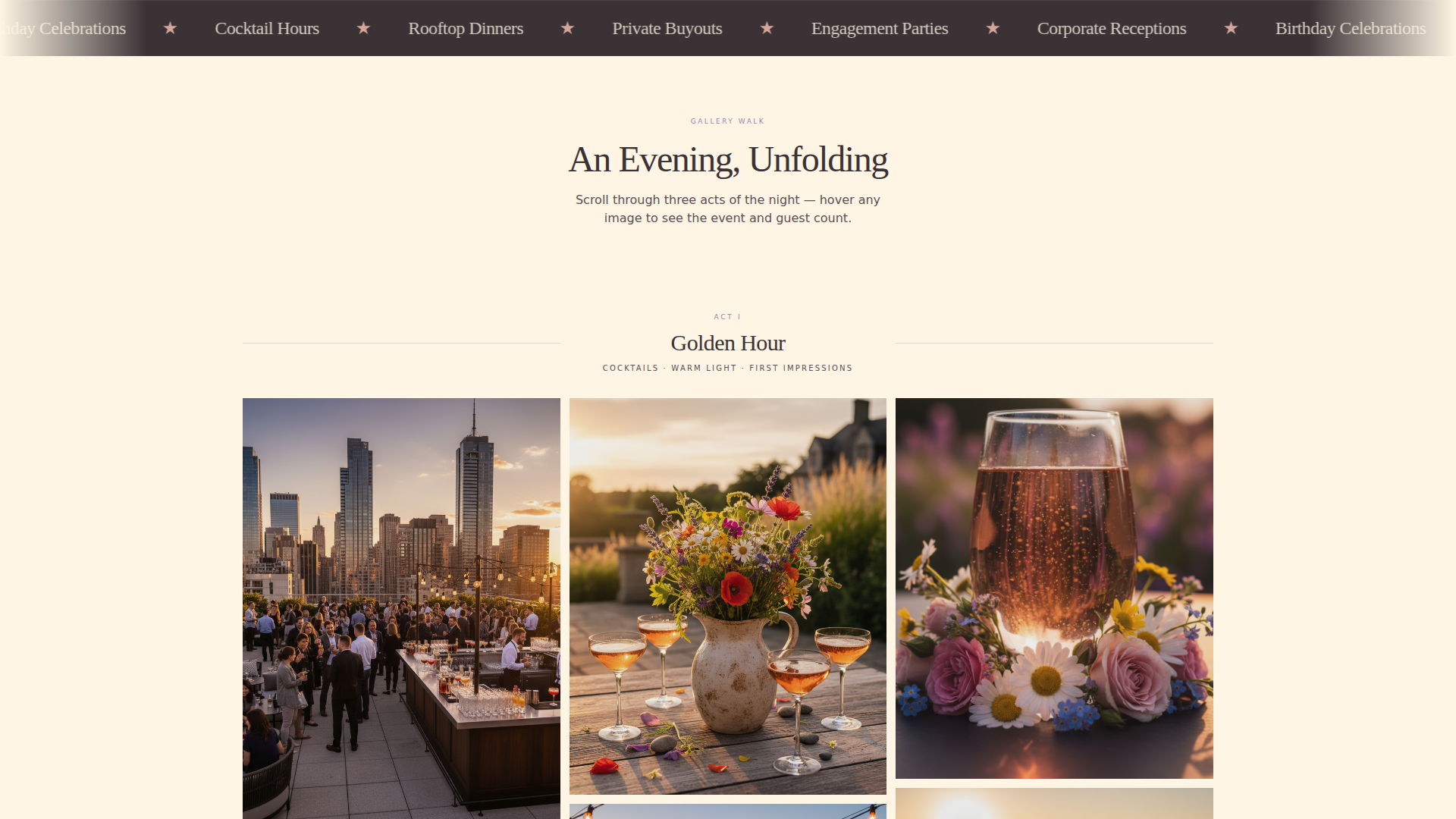 Wedding Venue Specialist Booking Website Template