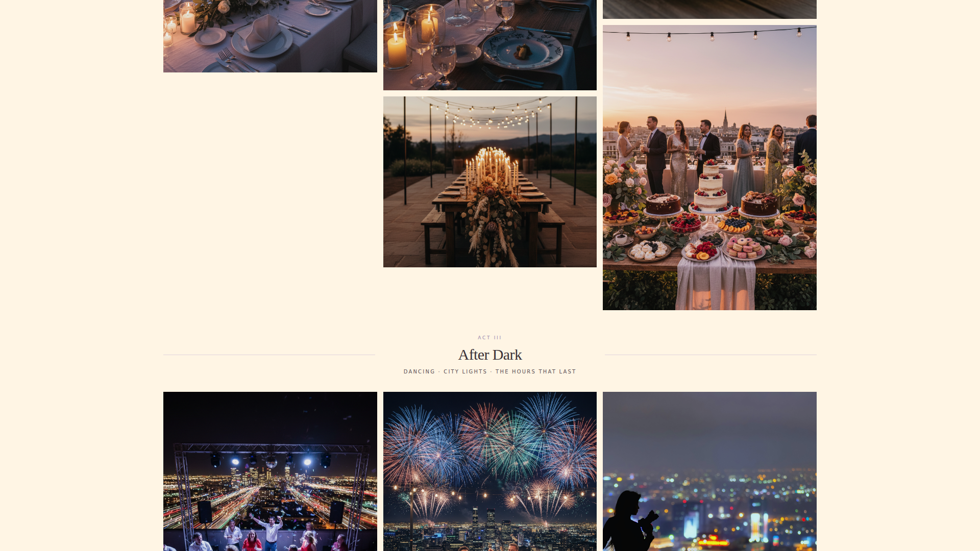 Wedding Venue Specialist Booking Website Template