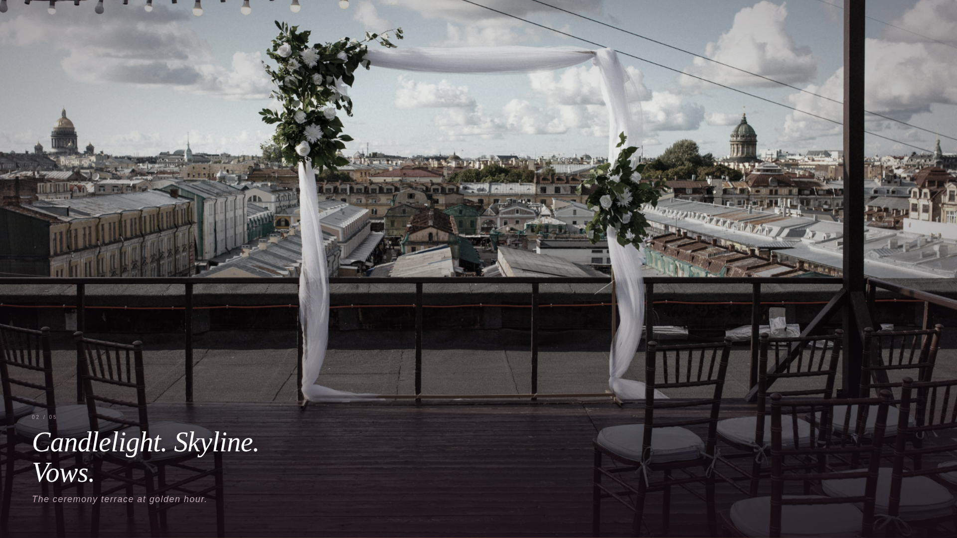 Wedding Venue Booking Website Template