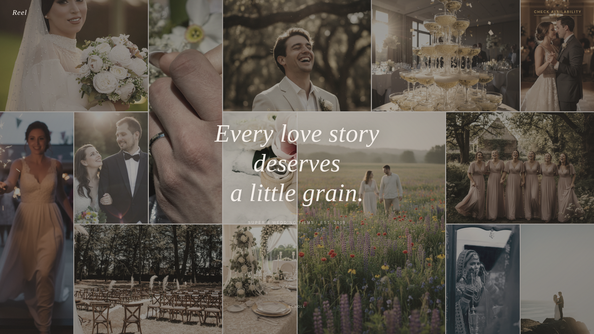 Videography Portfolio Landing Page Template