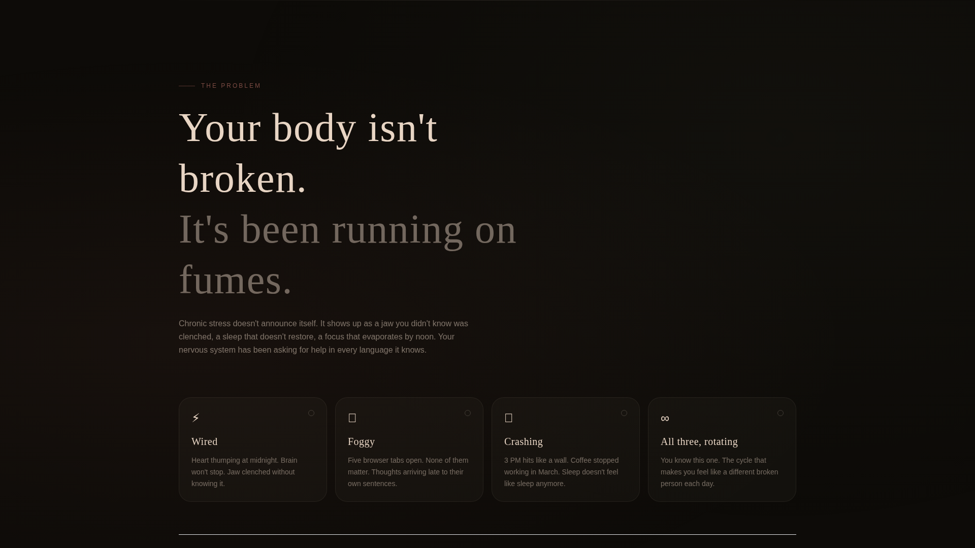 Adapt - Powerful Adaptogen Landing Page Template