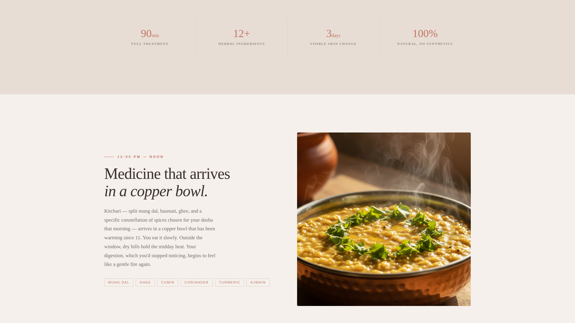 Ayurvedic Spa & Wellness Treatment Website Template