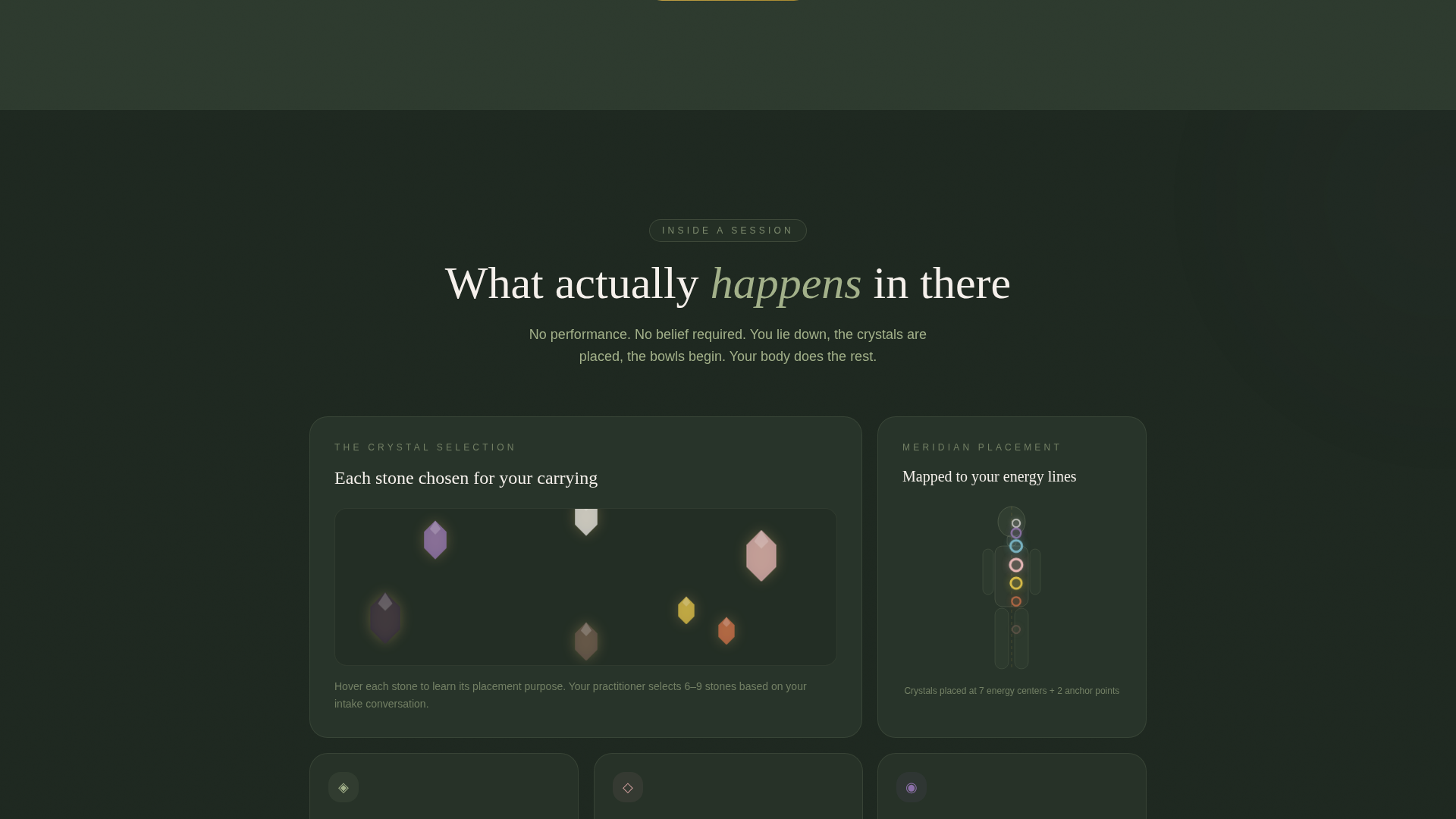 Attune - Immersive Crystal Healing Landing Page Template