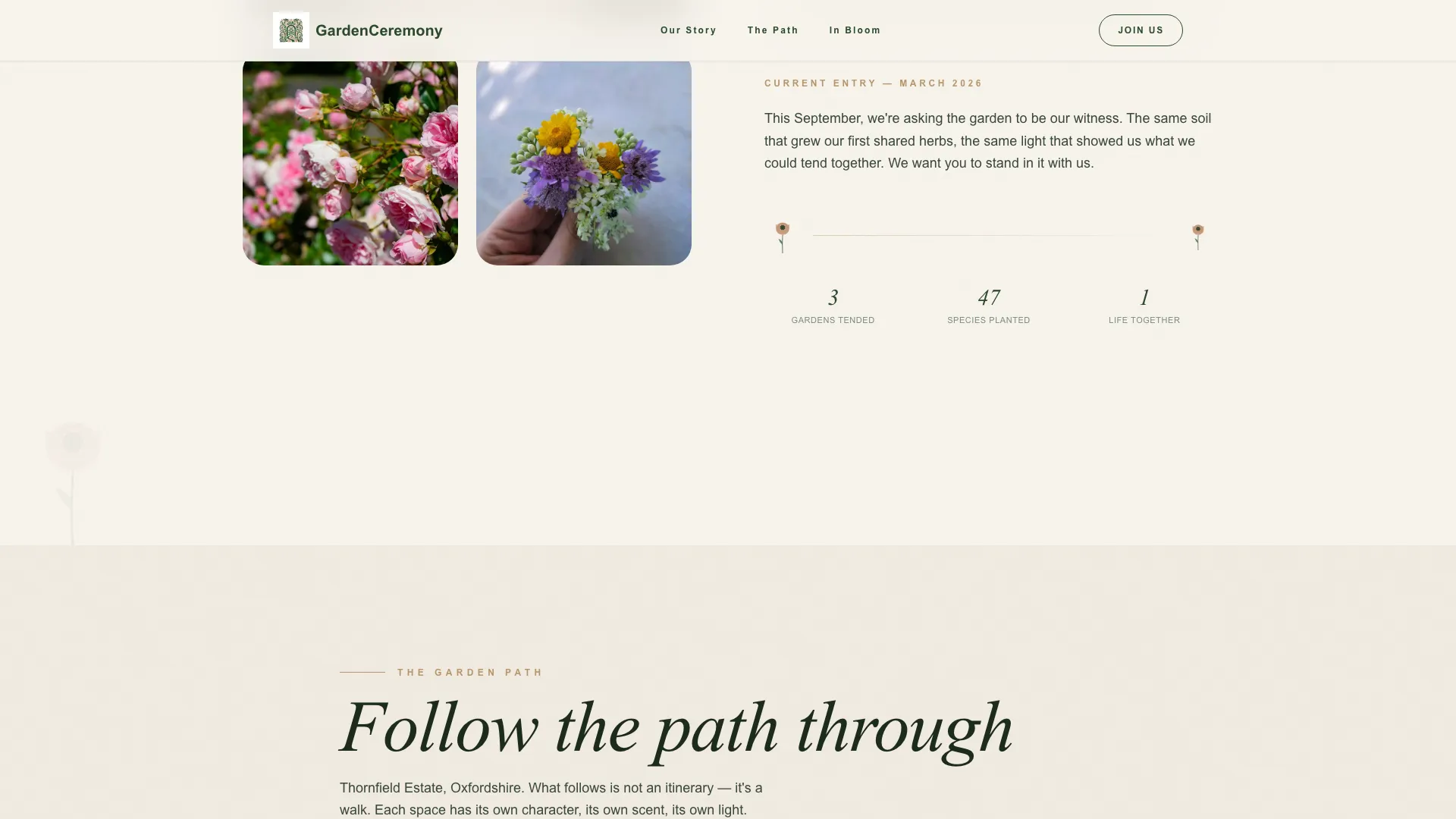 Botanical — Elegant Wedding Suite Landing Page Template