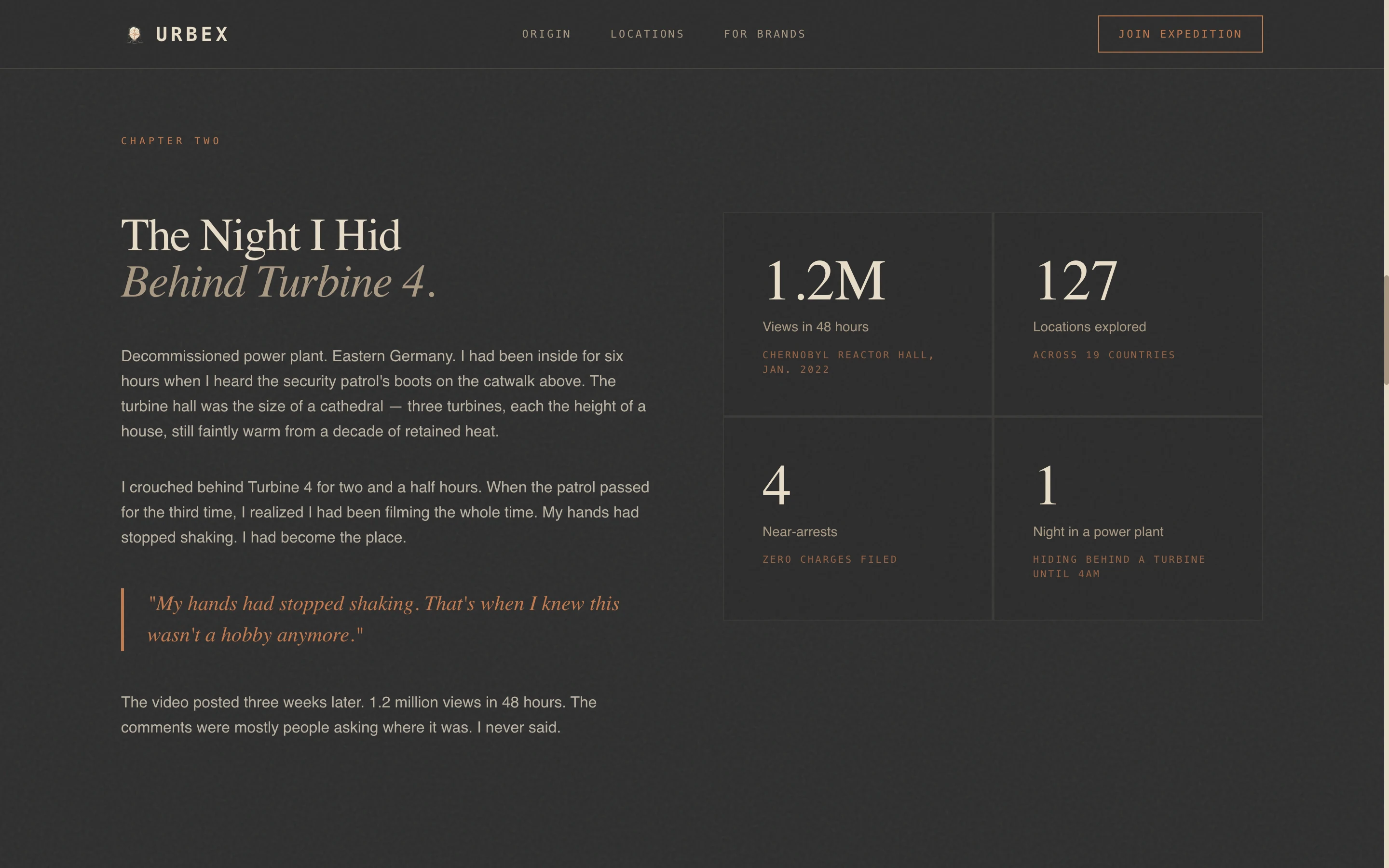 Photography Blog Specialist Blog Website Template