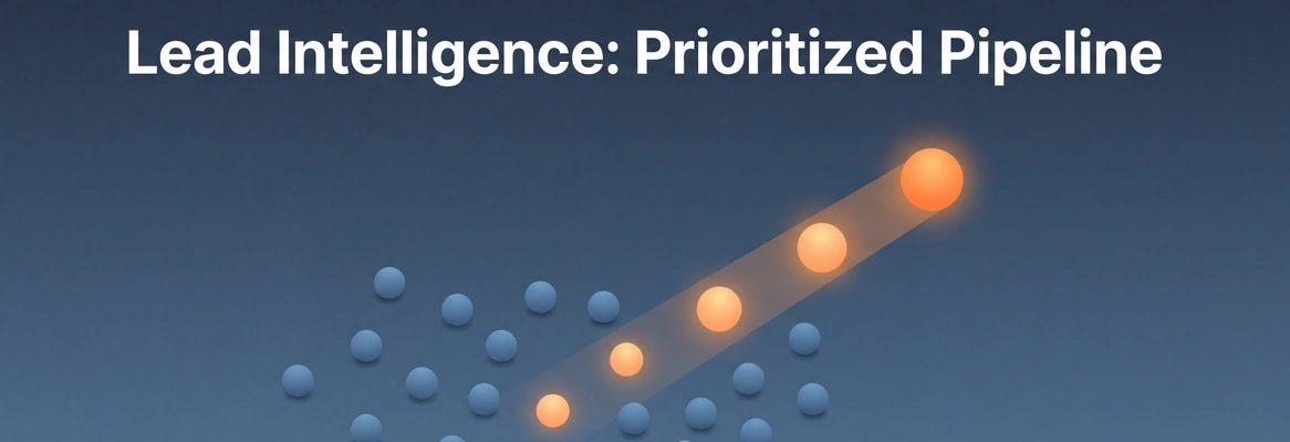 Lead Intelligence: Turning Raw Leads Into Prioritized Pipeline