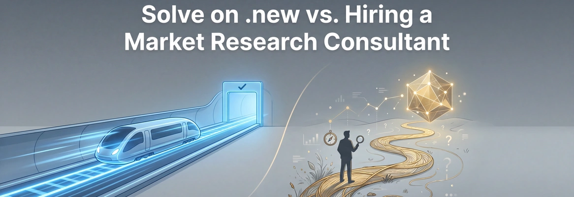 What is the Difference Between Solve on Rocket.new and Hiring a Market Research Consultant
