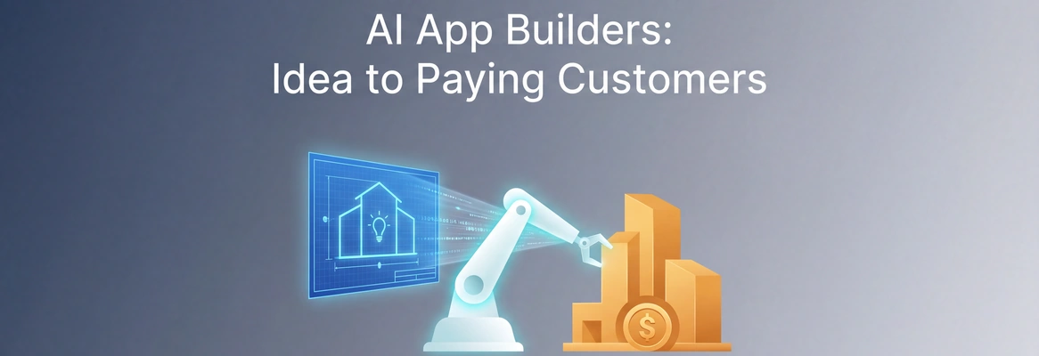Top 6 AI App Builder for SaaS in 2026: From Idea to Paying Customers