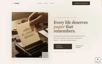 Funeral & Memorial templates