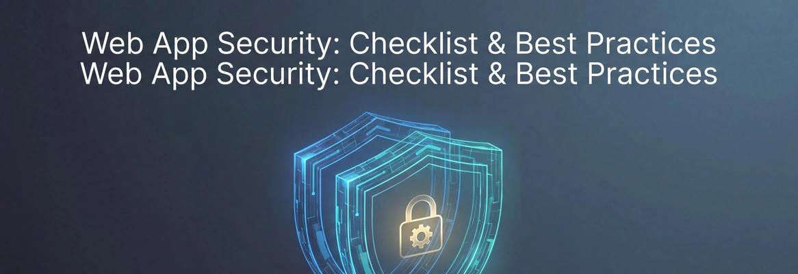 Web Application Security Checklist and Best Practices