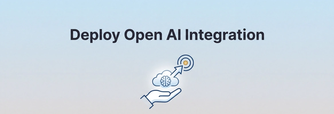 How to Deploy Open AI Integration with Rocket.new