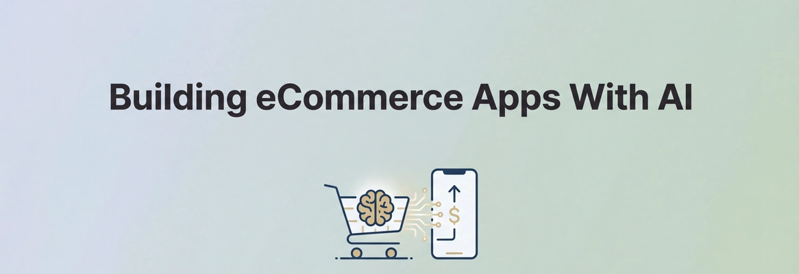 How to Build an eCommerce App With AI for Modern Businesses