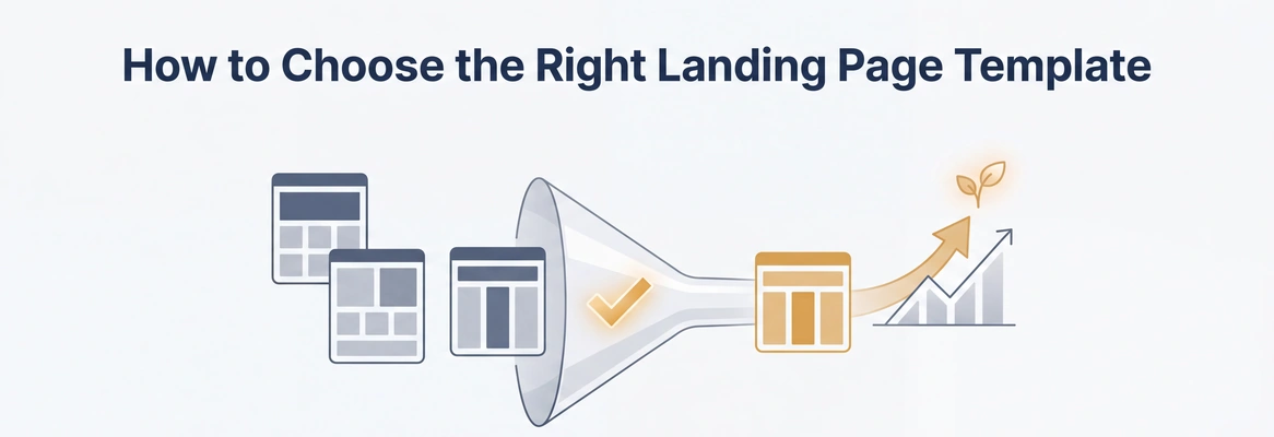 How to Choose the Right Landing Page Template for Growth