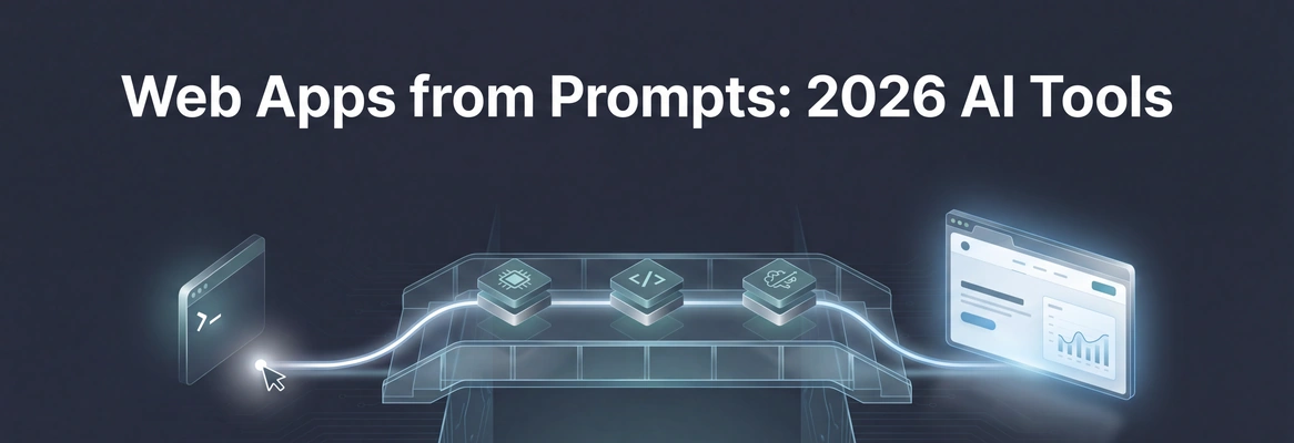 Create a Web App from a Prompt: Best AI Tools in 2026