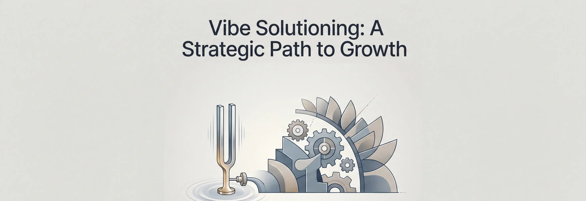 Vibe Solutioning For Startups: A Strategic Path to Growth
