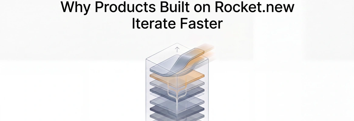 Why Products Built on Rocket.new Iterate Faster Because the Platform Retains Every Research Decision from Day One