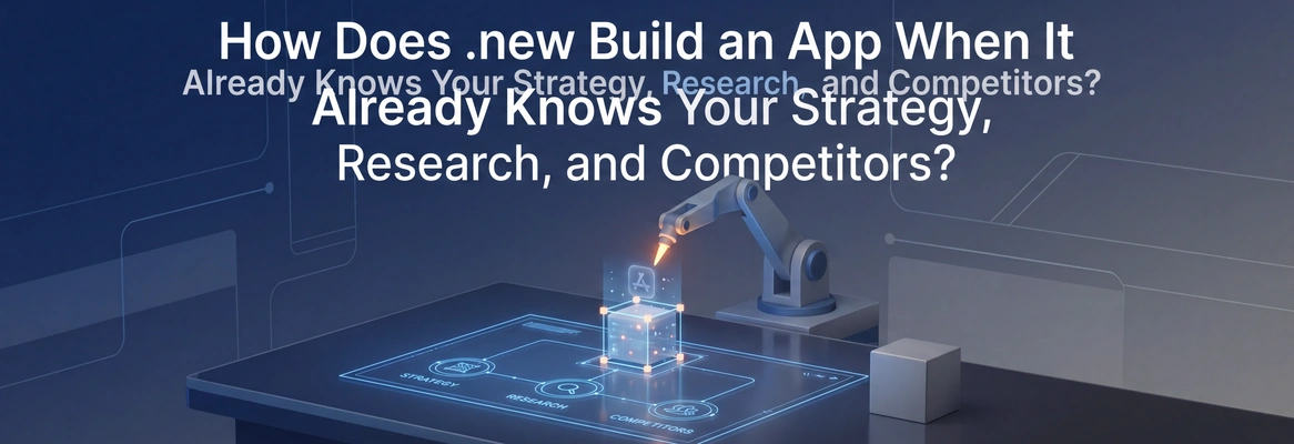 How Does Rocket.new Build An App When It Already Knows Your Strategy, Your Research, And Your Competitors?