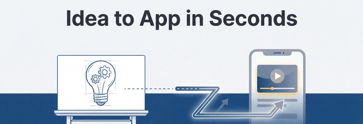 Idea to App in Seconds: From Startup Idea to Real App Now