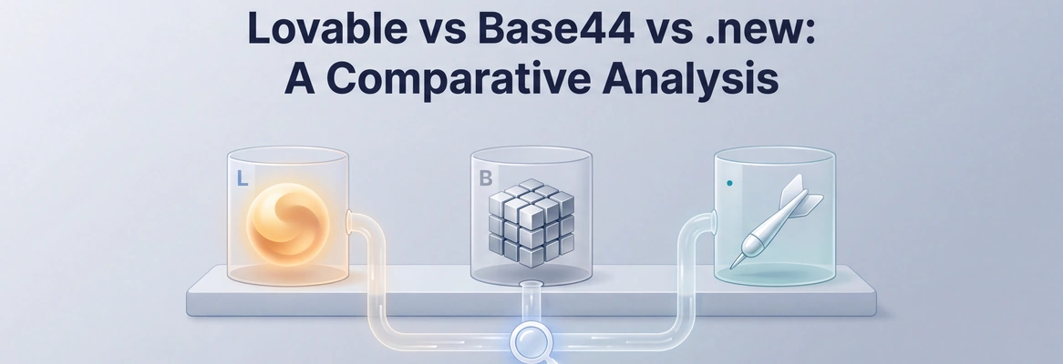 Lovable vs Base44 vs Rocket.new: Features, Pricing & Performance