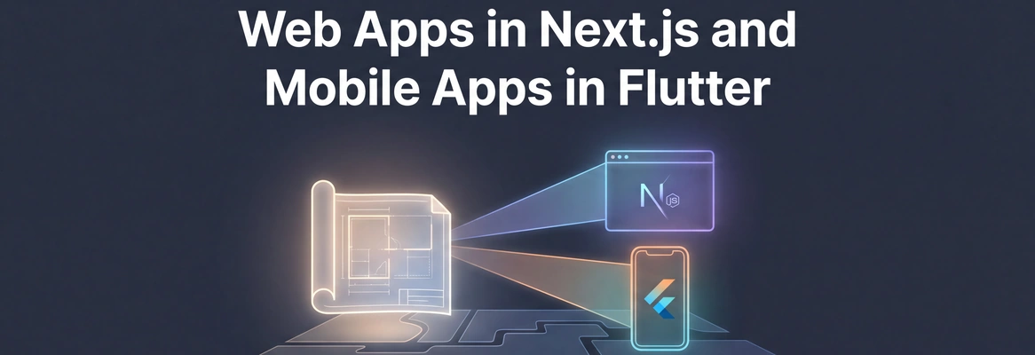Why Rocket Generates Web Apps in Next.js and Mobile Apps in Flutter